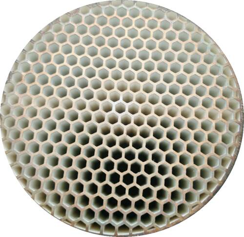 半導體奈米銀離子熱觸媒蜂巢陶瓷  |產品介紹|發熱/散熱元件|奈米薄膜陶瓷發熱元件